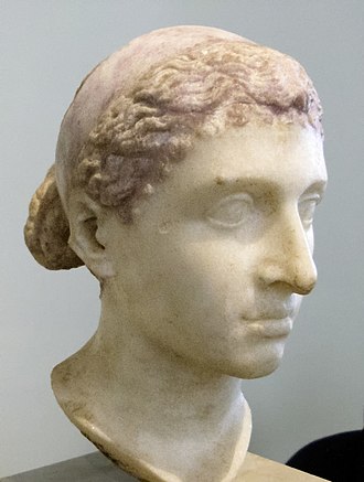 Busto de la reina Cleopatra